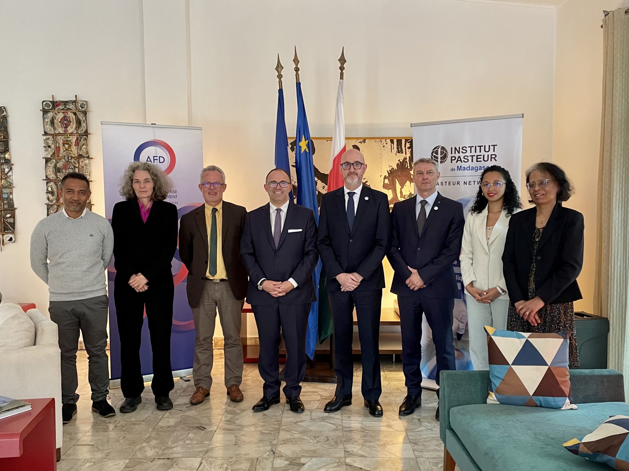 L’Agence Française de Développement (AFD) apporte son soutien à l’Institut Pasteur de Madagascar (IPM)